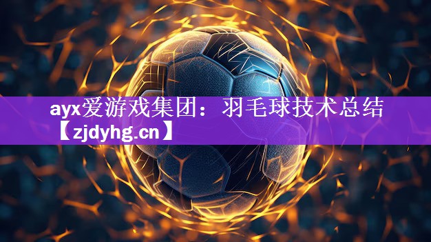 <strong>ayx爱游戏集团：羽毛球技术总结</strong>
