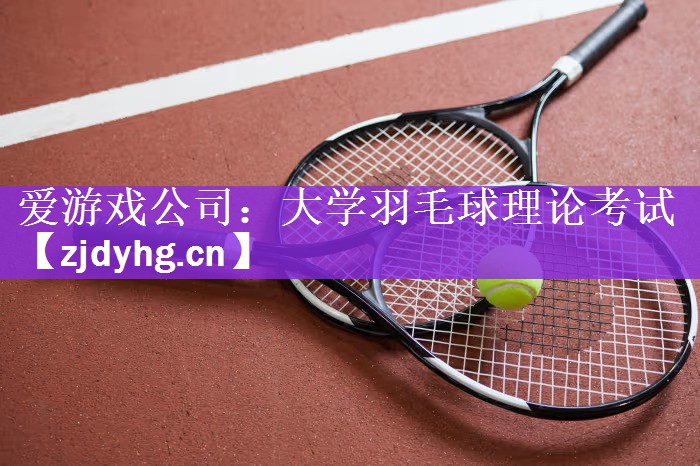 爱游戏公司：大学羽毛球理论考试