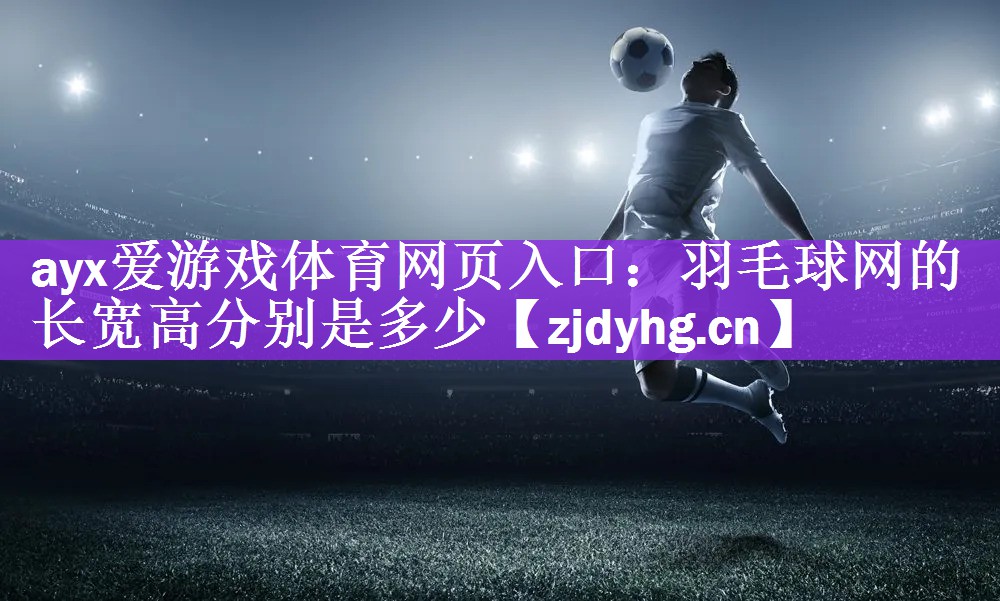 ayx爱游戏体育网页入口：羽毛球网的长宽高分别是多少